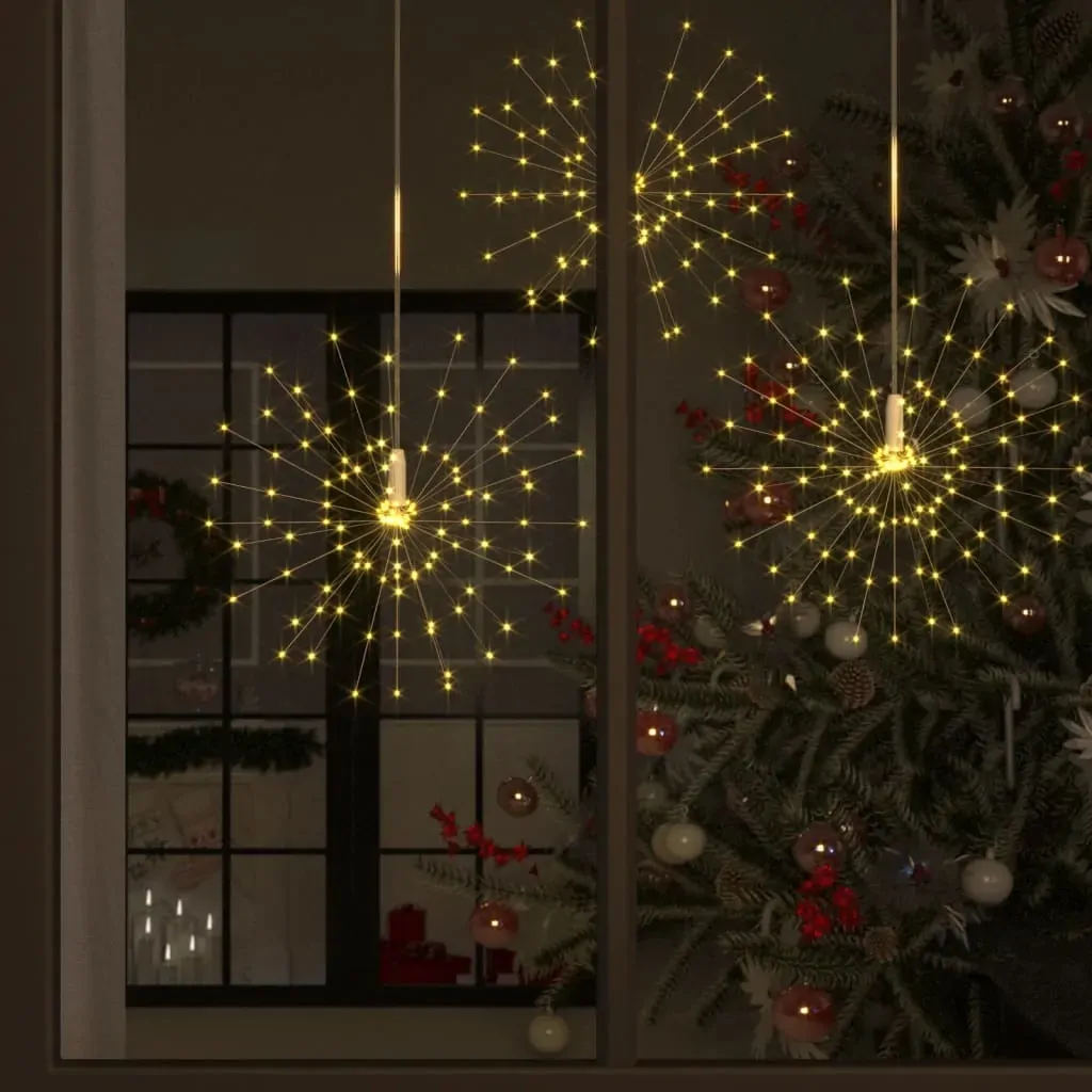 Outdoor Christmas Firecrack Light Warm White 20cm 140 LEDs Outdoor Christmas Firecrack Light Warm White 20cm 140 LEDs