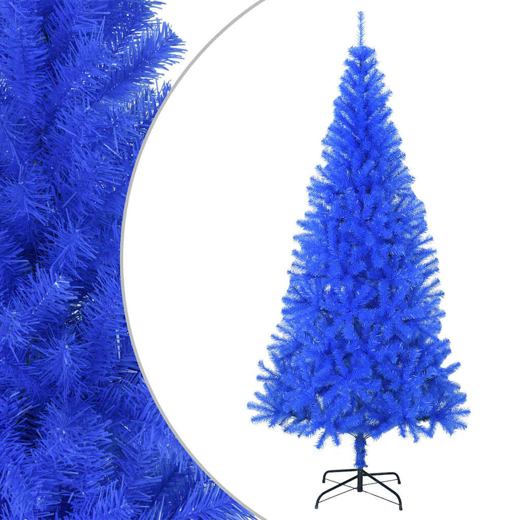 Artificial Christmas Tree with Stand Blue 240 cm PVC Artificial Christmas Tree with Stand Blue 240 cm PVC