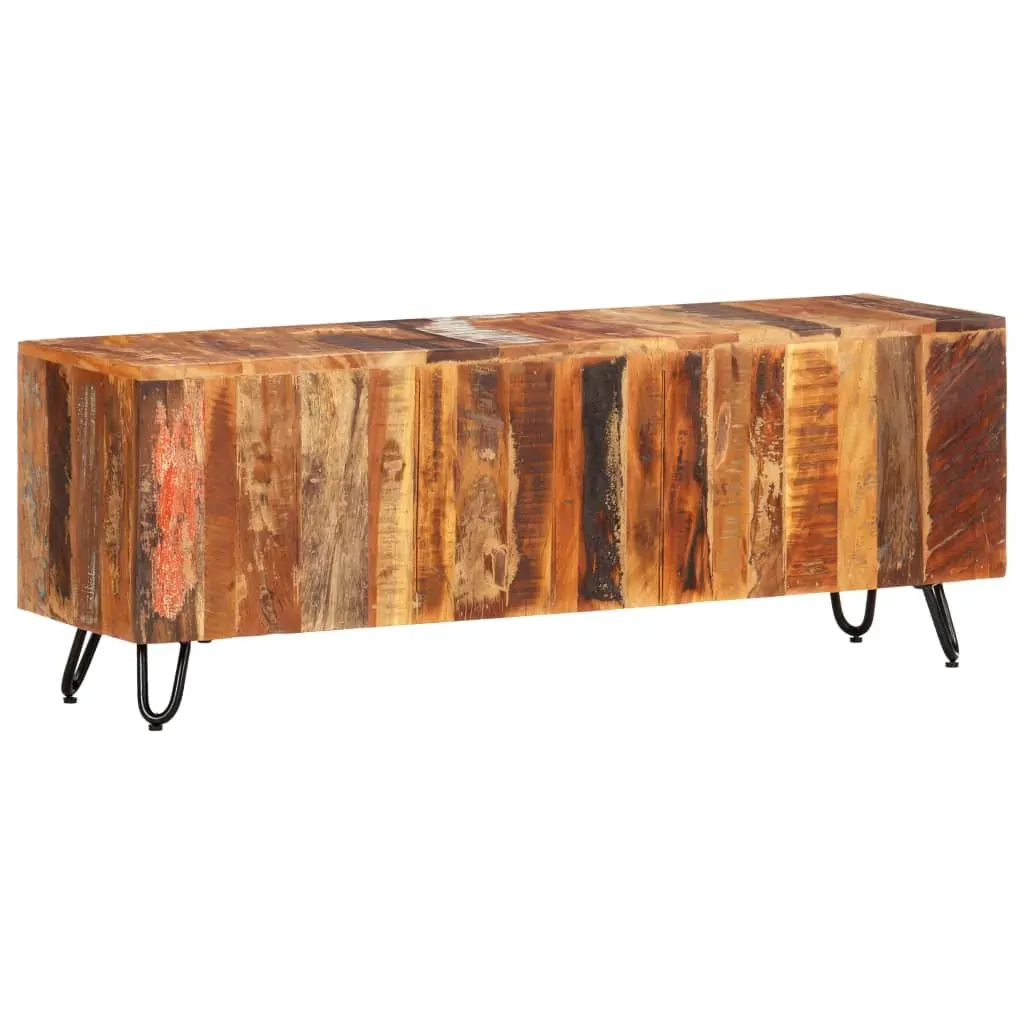 TV Cabinet 110x30x40 cm Solid Wood Reclaimed TV Cabinet 110x30x40 cm Solid Wood Reclaimed