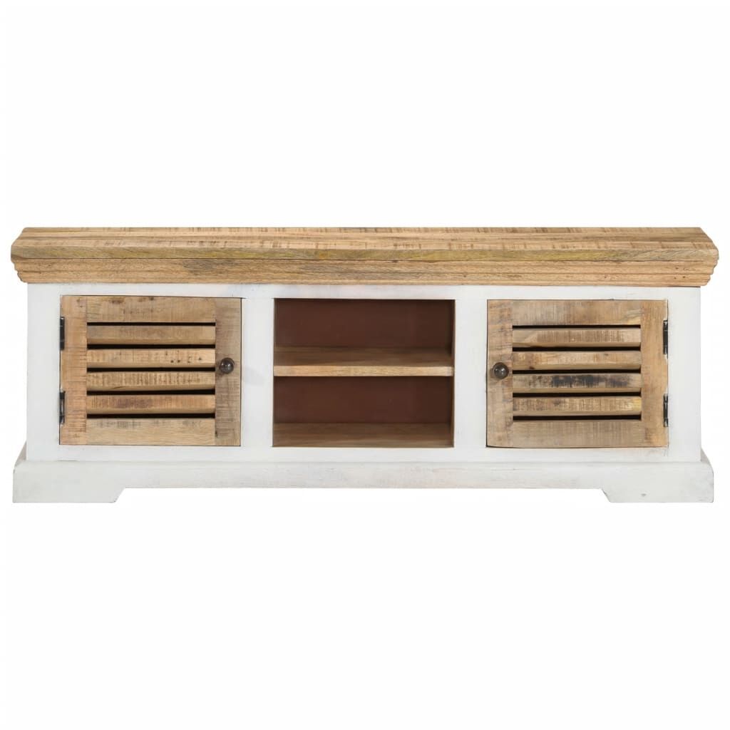 TV Cabinet 110x30x40 cm Solid Wood Mango TV Cabinet 110x30x40 cm Solid Wood Mango