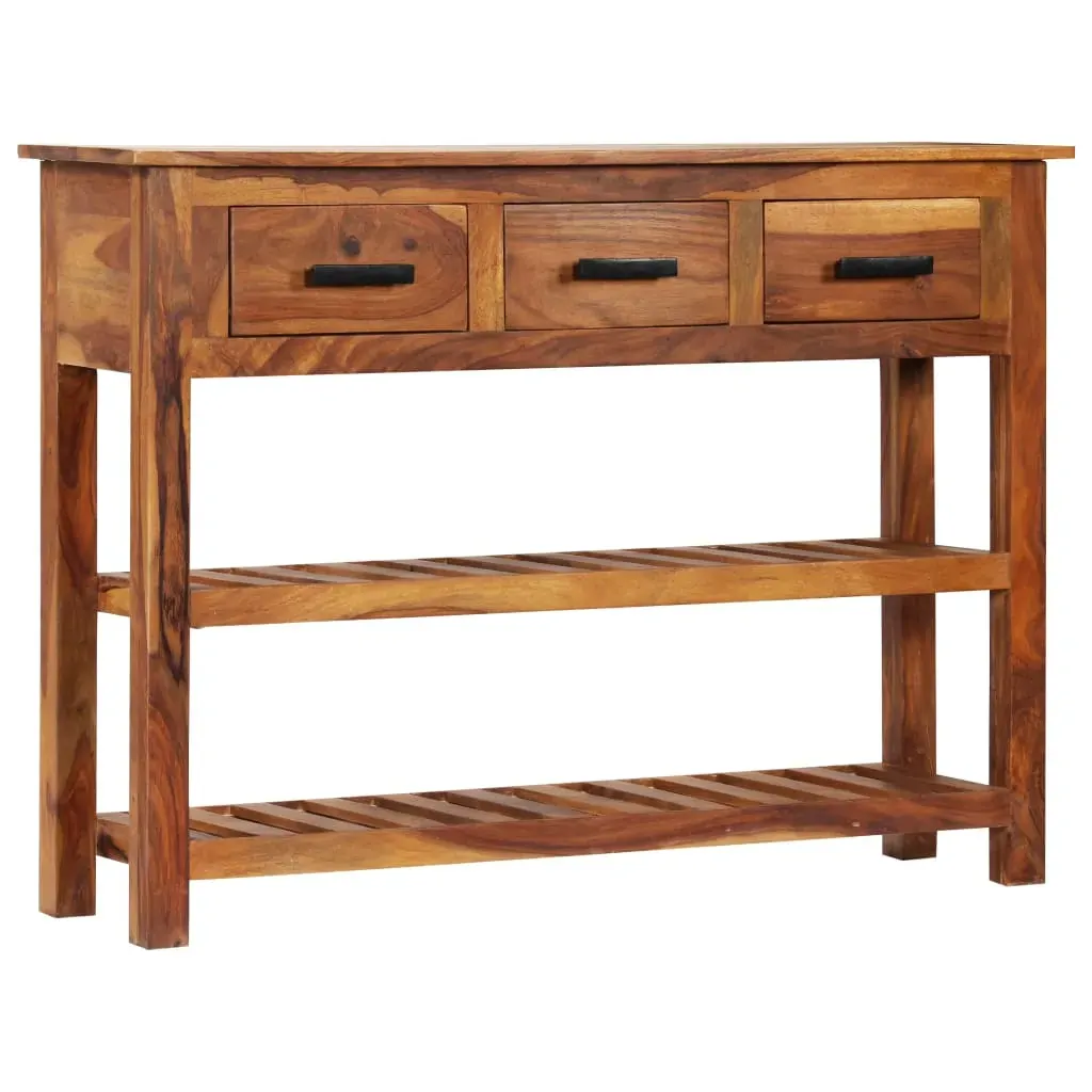 Sideboard with 3 Drawers 110x30x80 cm Solid Wood Acacia Sideboard with 3 Drawers 110x30x80 cm Solid Wood Acacia