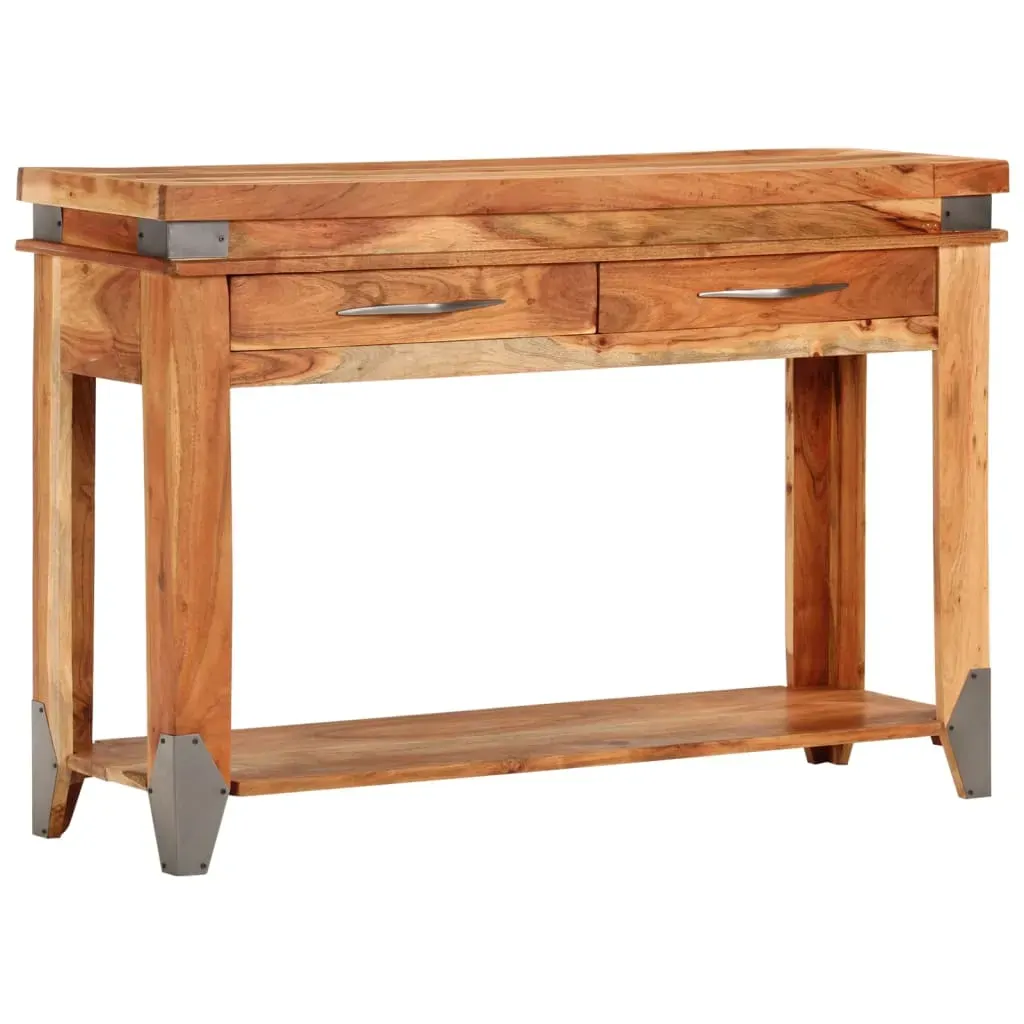Console Table 110x34x74 cm Solid Wood Acacia Console Table 110x34x74 cm Solid Wood Acacia