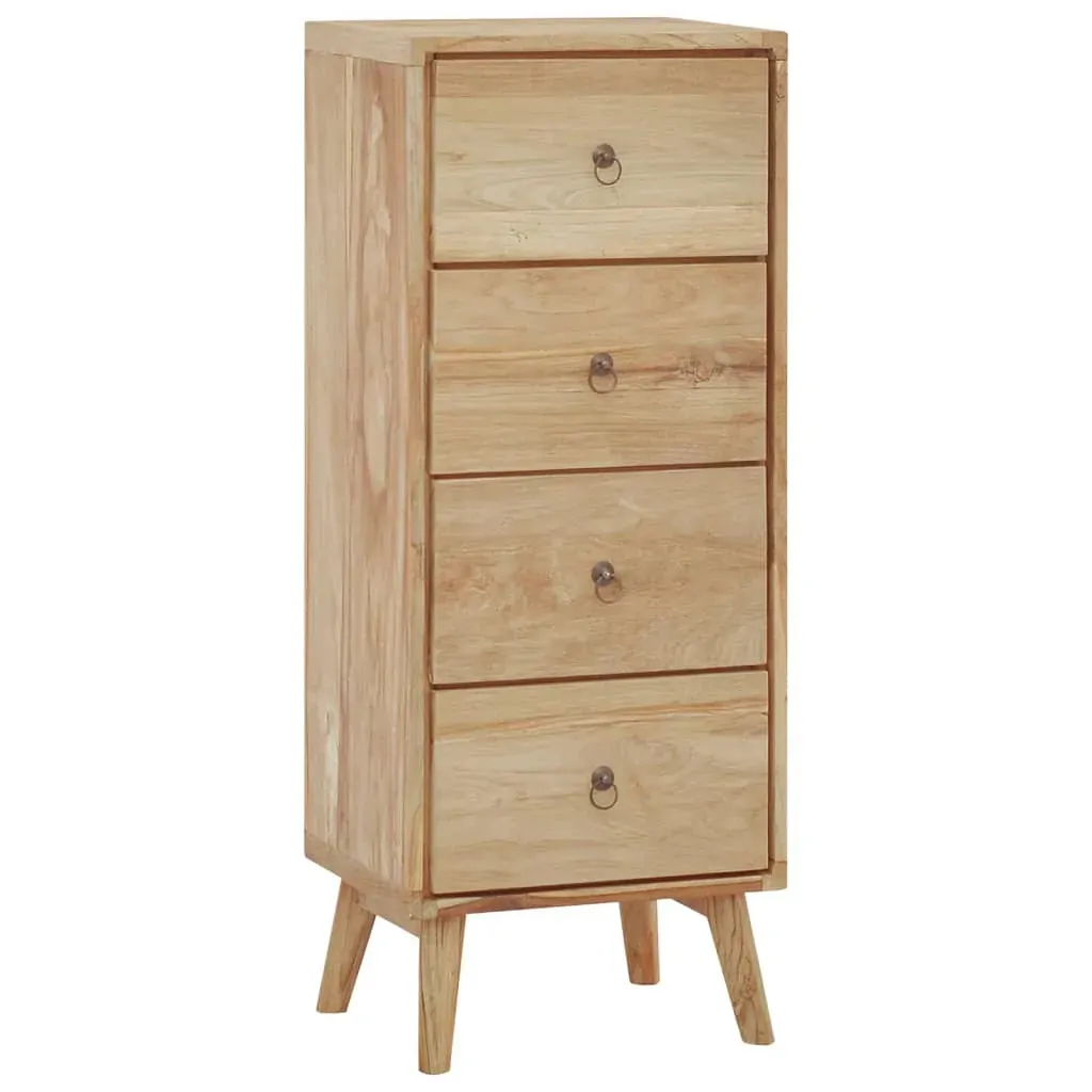 Chest of Drawers 40x30x100 cm Solid Wood Teak Chest of Drawers 40x30x100 cm Solid Wood Teak