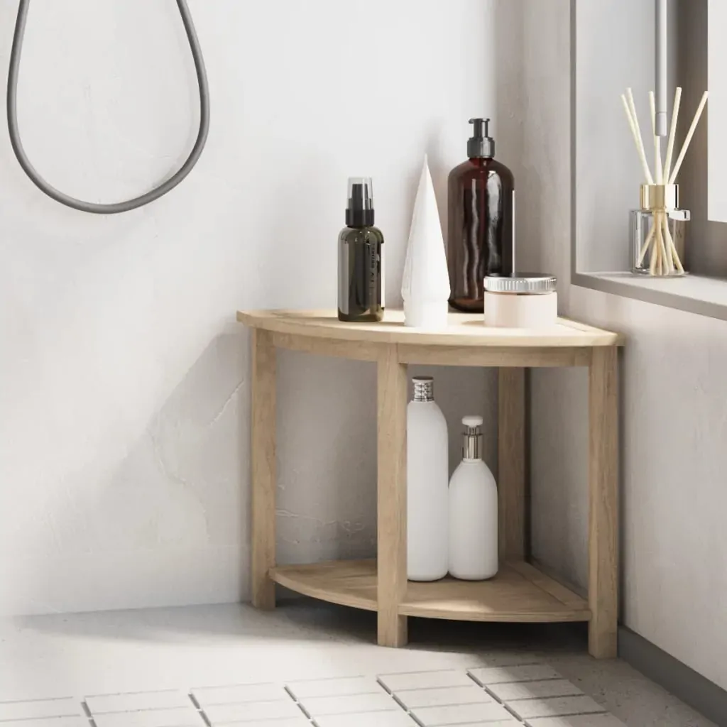 Bathroom Side Table 45x45x45 cm Solid Wood Teak Bathroom Side Table 45x45x45 cm Solid Wood Teak