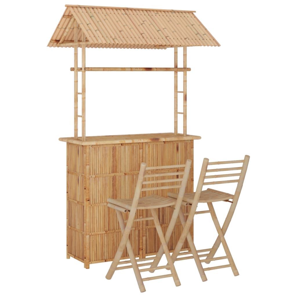 3 Piece Bar Set Bamboo 3 Piece Bar Set Bamboo