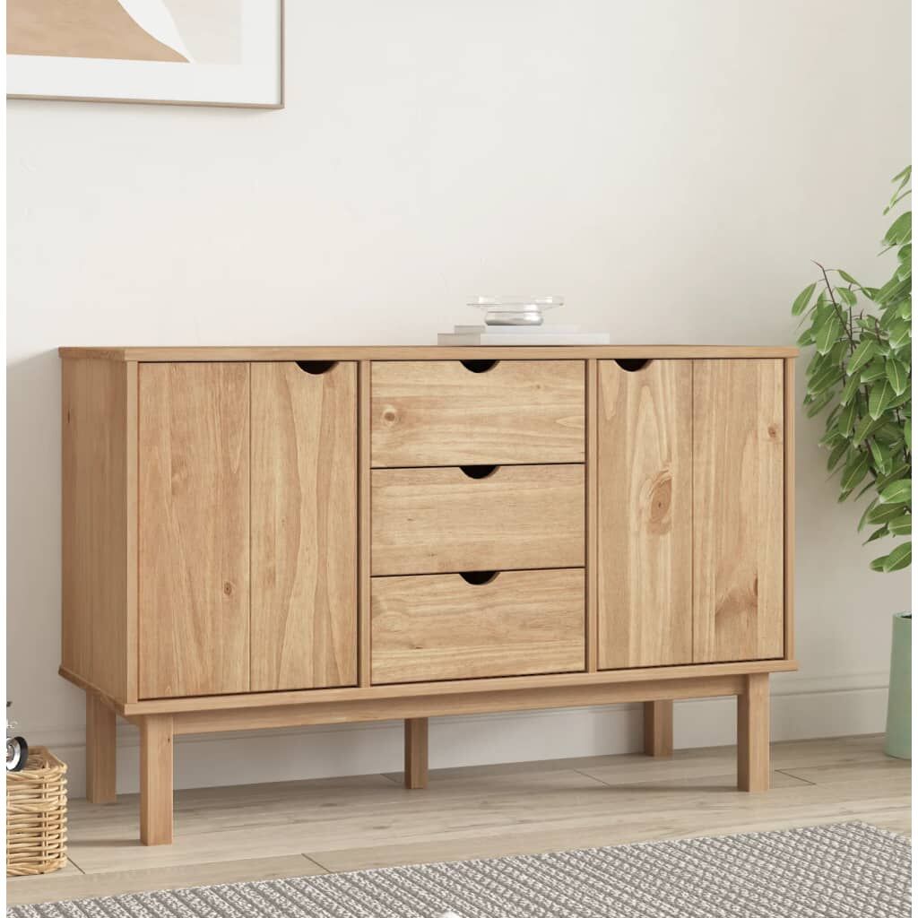 Sideboard OTTA 113.5x43x73 cm Solid Wood Pine Sideboard OTTA 113.5x43x73 cm Solid Wood Pine