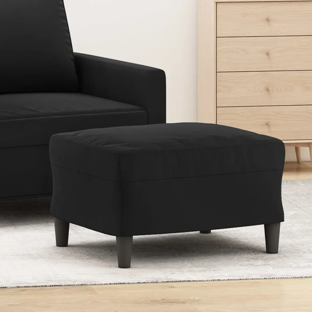 Footstool Black 60x50x41 cm Velvet Footstool Black 60x50x41 cm Velvet