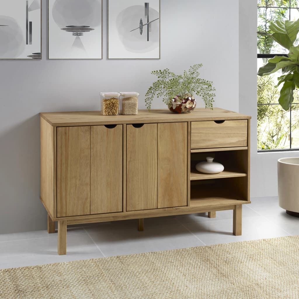 Sideboard OTTA 114x43x73.5 cm Solid Wood Pine Sideboard OTTA 114x43x73.5 cm Solid Wood Pine