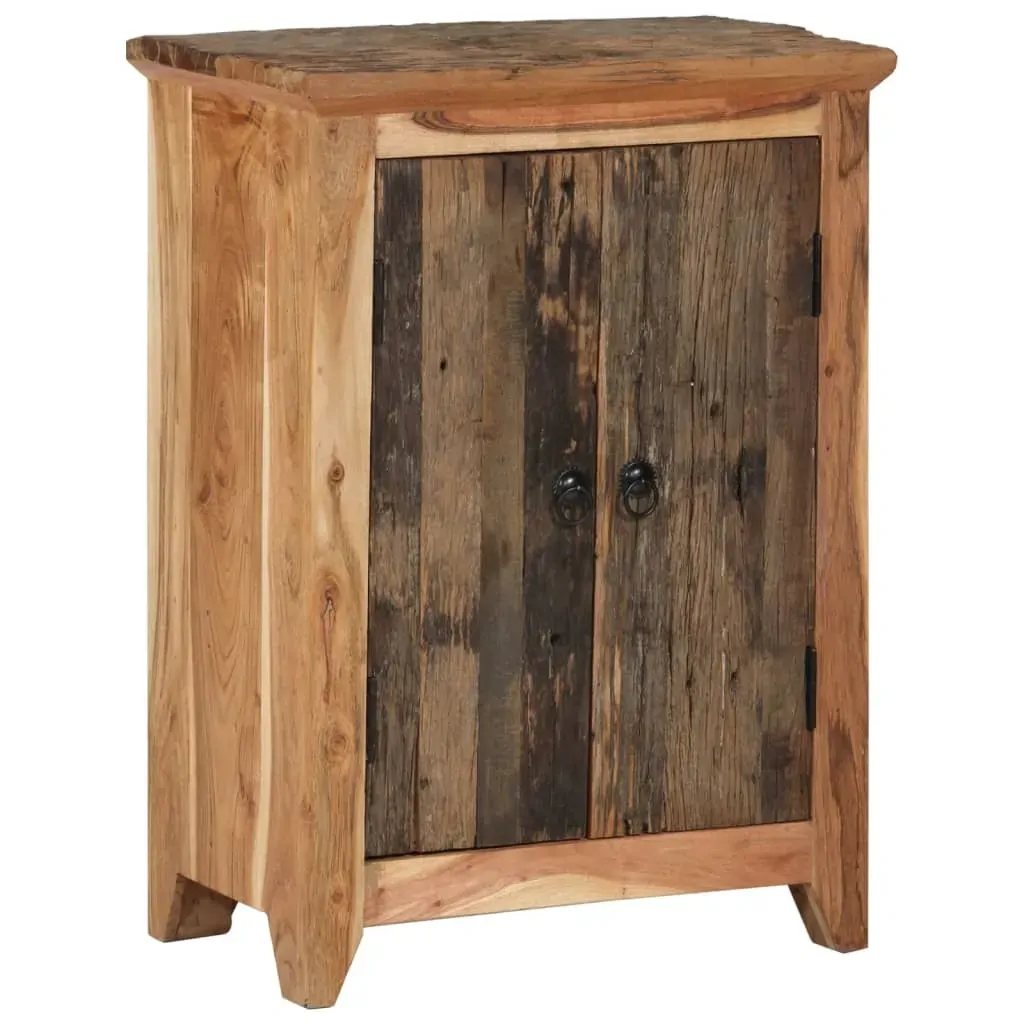 Sideboard 55x33x75 cm Solid Wood Acacia and Reclaimed Sideboard 55x33x75 cm Solid Wood Acacia and Reclaimed