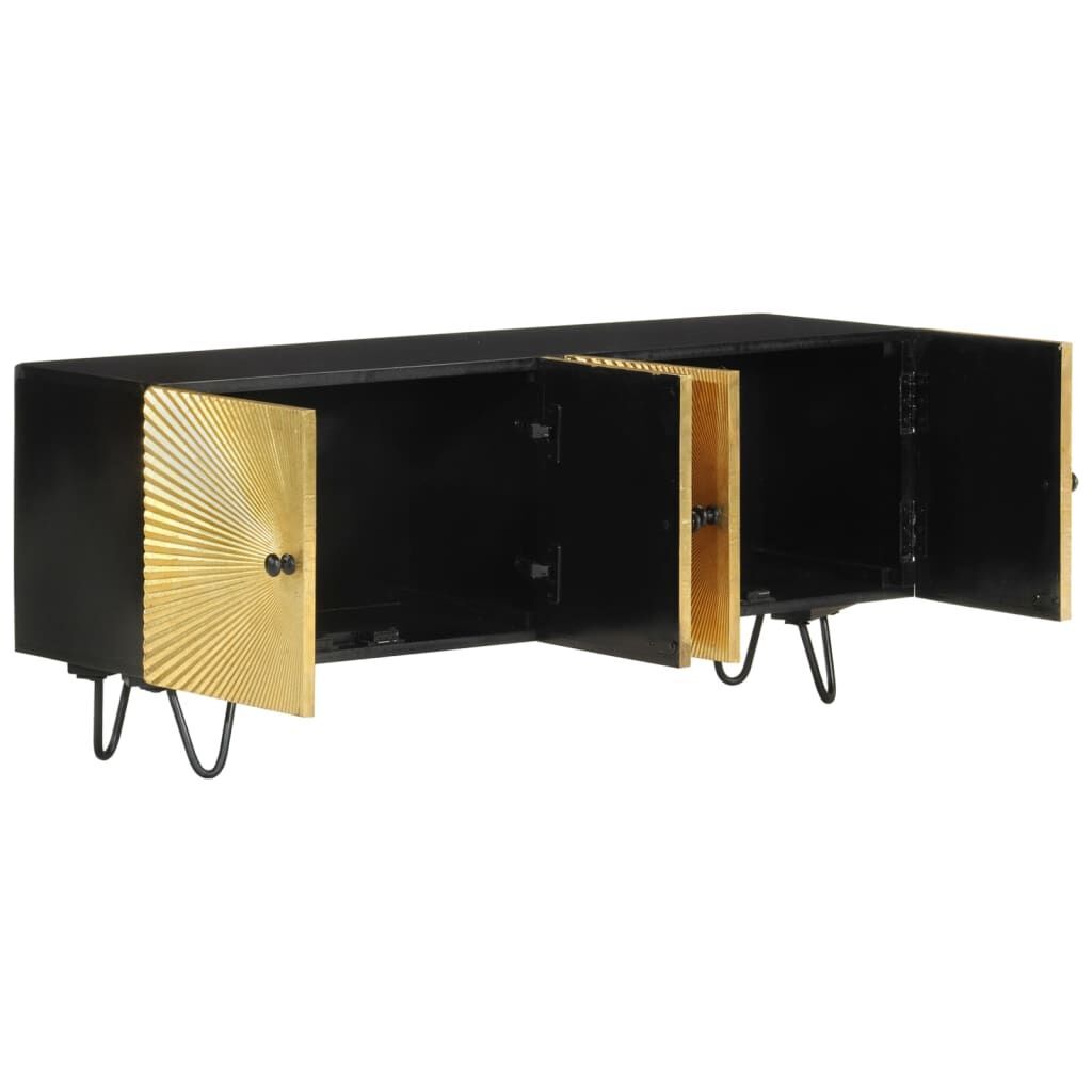 TV Cabinet 110x30x45 cm Solid Wood Mango TV Cabinet 110x30x45 cm Solid Wood Mango