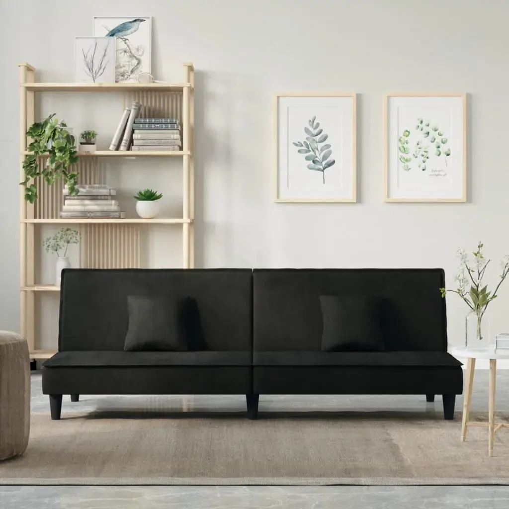 Sofa Bed Black Velvet Sofa Bed Black Velvet