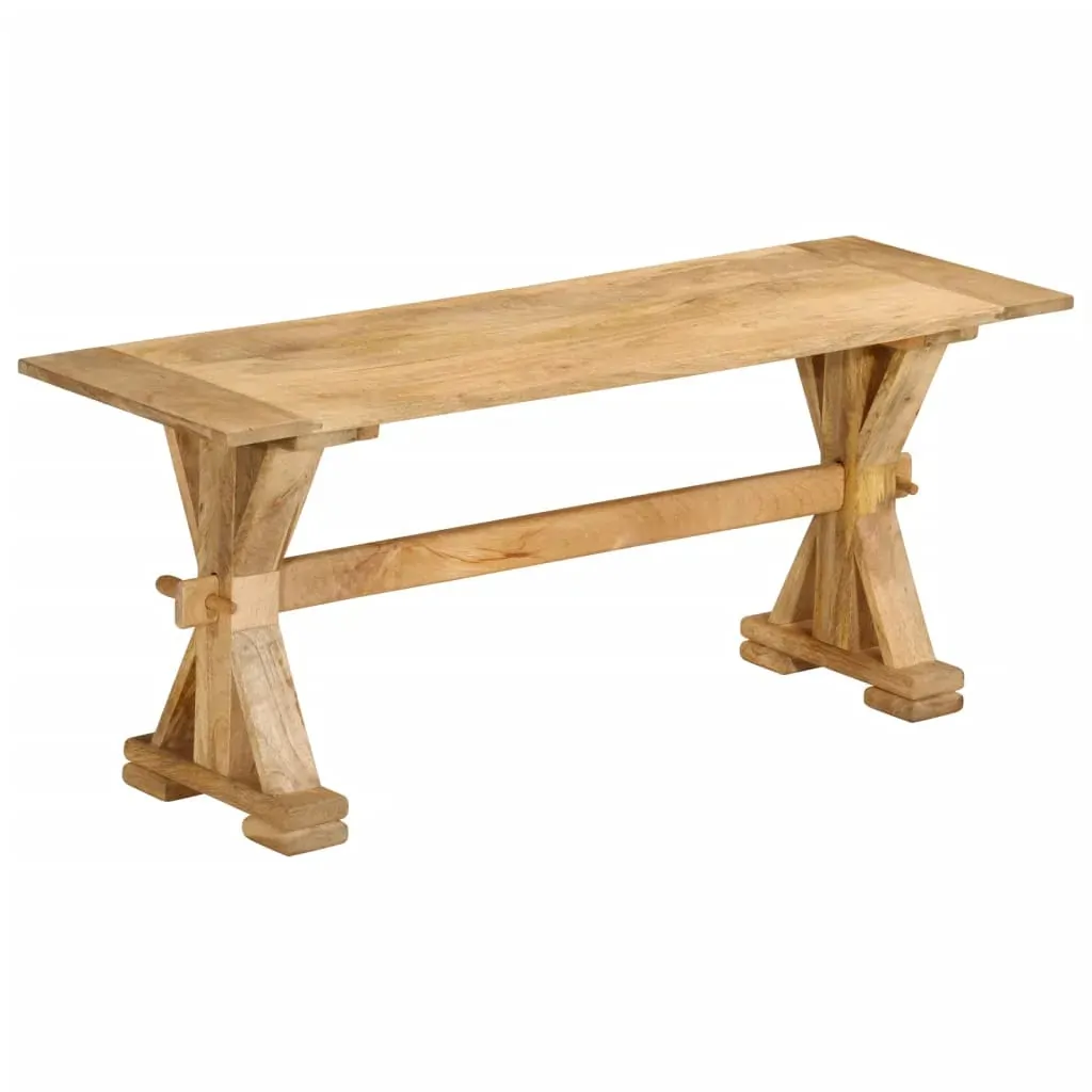 Bench 110x35x45 cm Solid Wood Mango Bench 110x35x45 cm Solid Wood Mango