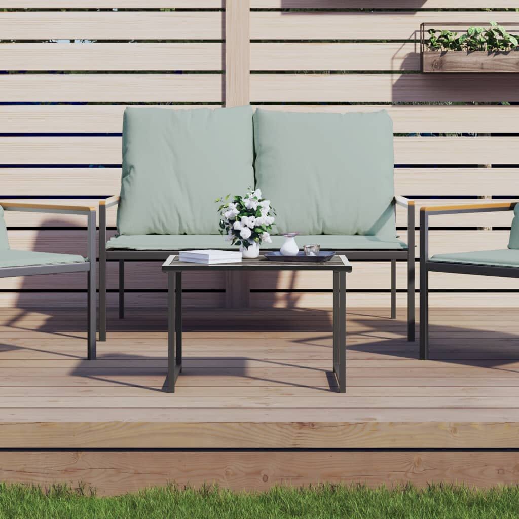 Garden Table Anthracite 55x40x37 cm Steel Garden Table Anthracite 55x40x37 cm Steel
