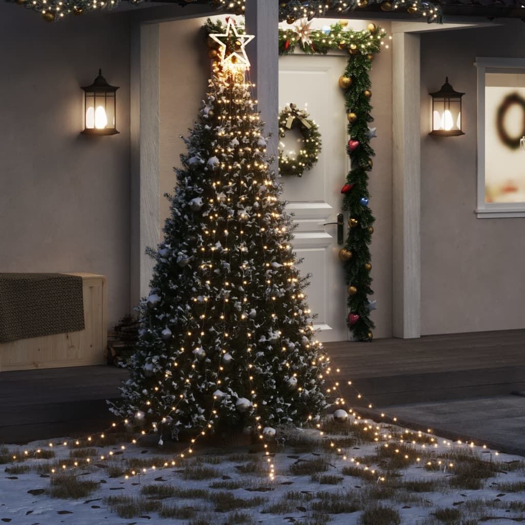 Christmas Tree Light 320 LEDs Warm White 375 cm Christmas Tree Light 320 LEDs Warm White 375 cm
