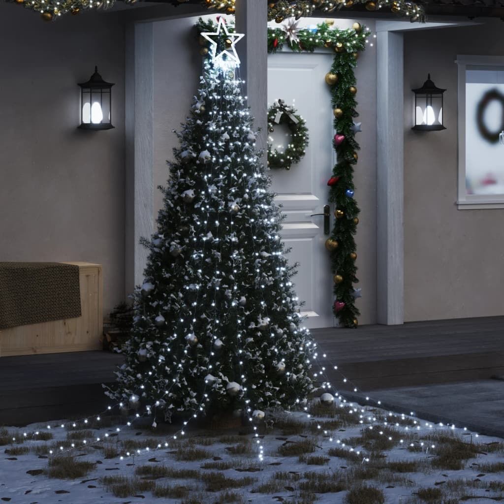 Christmas Tree Light 320 LEDs Cold White 375 cm Christmas Tree Light 320 LEDs Cold White 375 cm