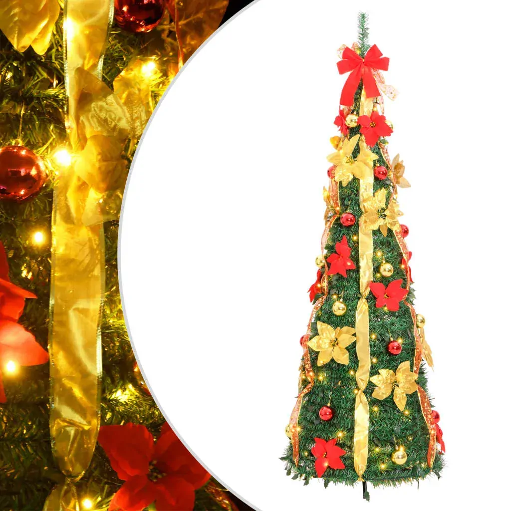 Artificial Christmas Tree Pop-up 150 LEDs Green 180 cm Artificial Christmas Tree Pop-up 150 LEDs Green 180 cm