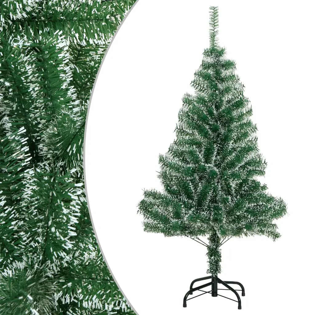 Artificial Christmas Tree with Flocked Snow Green 150 cm Artificial Christmas Tree with Flocked Snow Green 150 cm