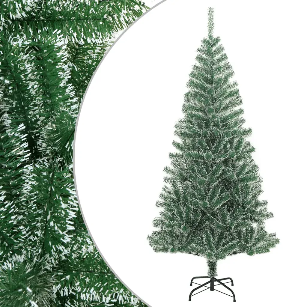Artificial Christmas Tree with Flocked Snow Green 180 cm Artificial Christmas Tree with Flocked Snow Green 180 cm