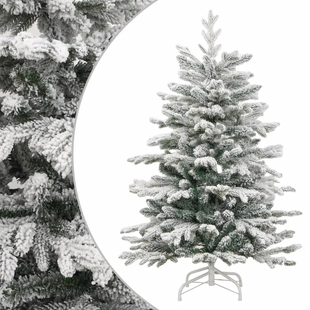 Artificial Hinged Christmas Tree with Flocked Snow 180 cm Artificial Hinged Christmas Tree with Flocked Snow 180 cm