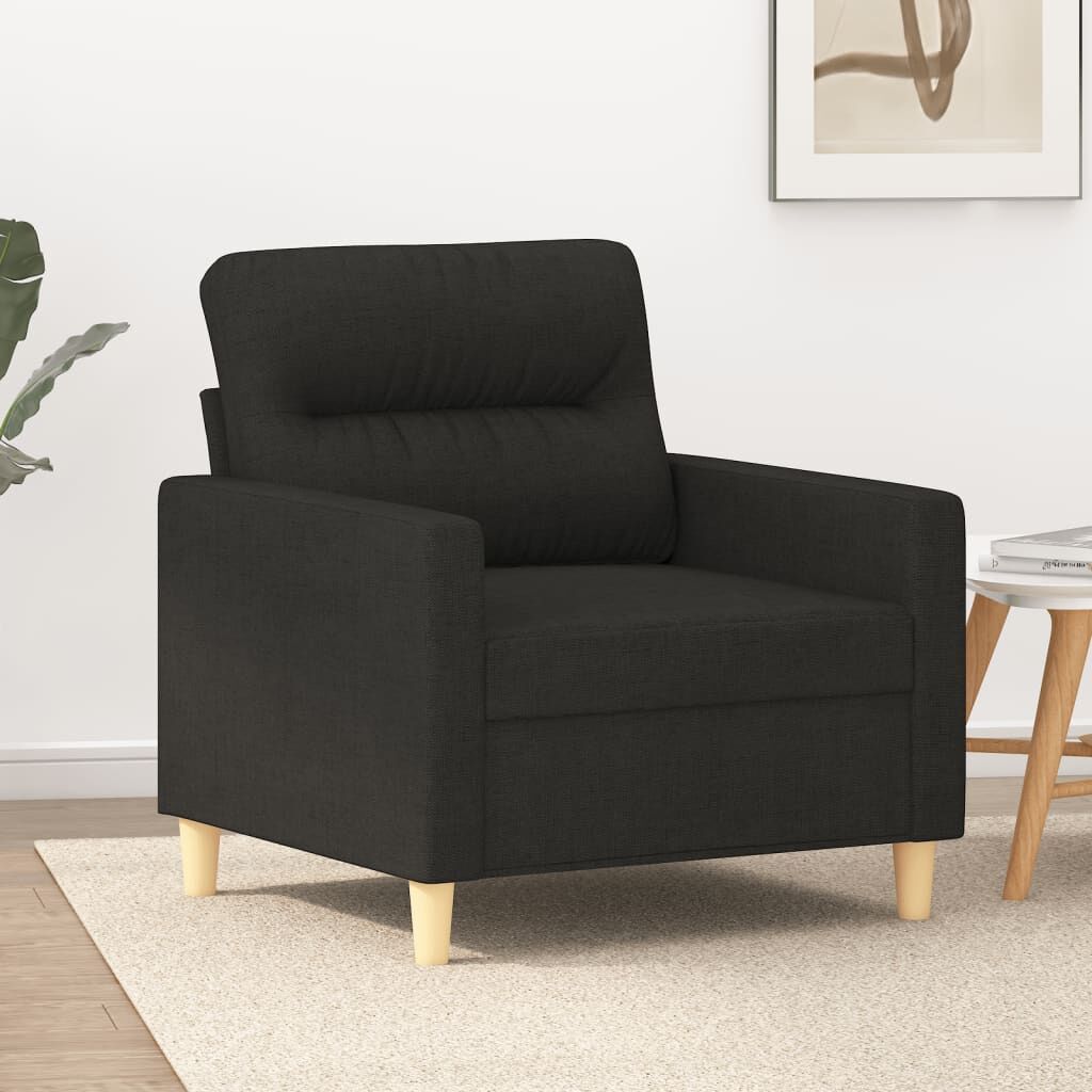 Sofa Chair Black 60 cm Fabric Sofa Chair Black 60 cm Fabric