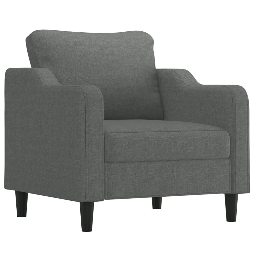 Sofa Chair Dark Grey 60 cm Fabric Sofa Chair Dark Grey 60 cm Fabric