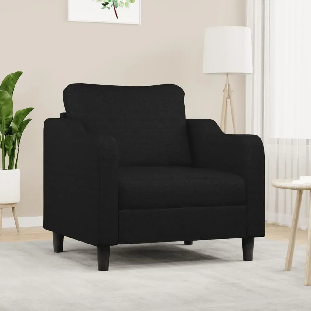 Sofa Chair Black 60 cm Fabric Sofa Chair Black 60 cm Fabric