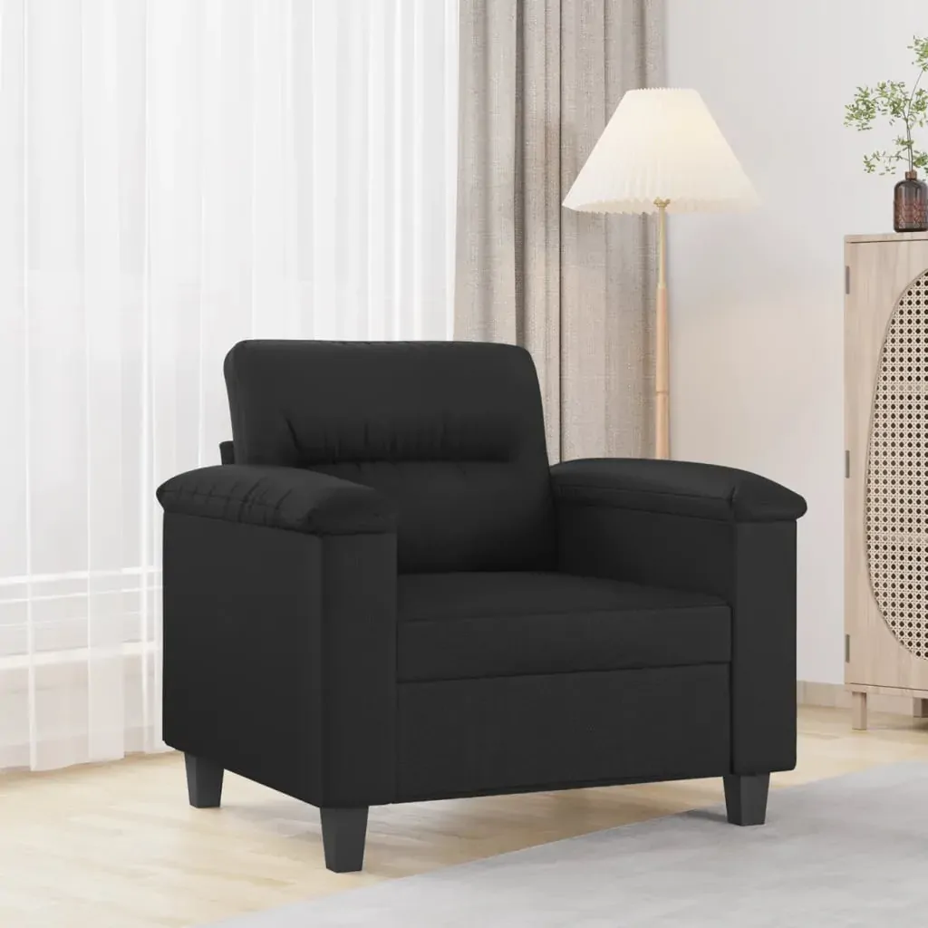 Sofa Chair Black 60 cm Faux Leather Sofa Chair Black 60 cm Faux Leather