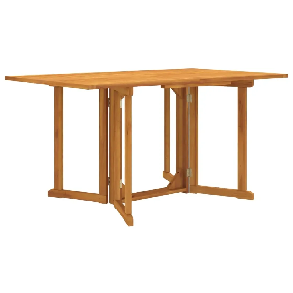Folding Butterfly Garden Table 150x90x75 cm Solid Wood Teak Folding Butterfly Garden Table 150x90x75 cm Solid Wood Teak