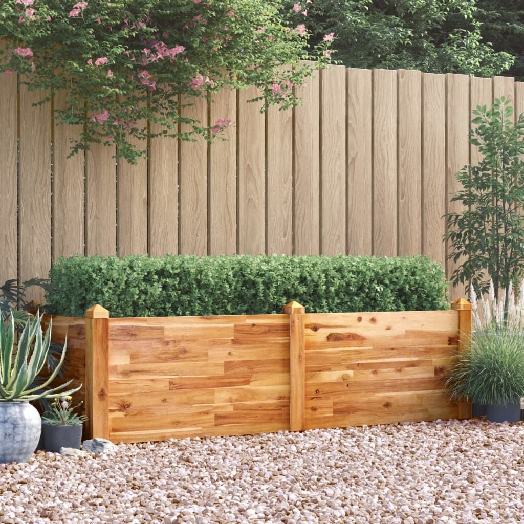 Garden Raised Bed 160x60x44 cm Solid Wood Acacia Garden Raised Bed 160x60x44 cm Solid Wood Acacia
