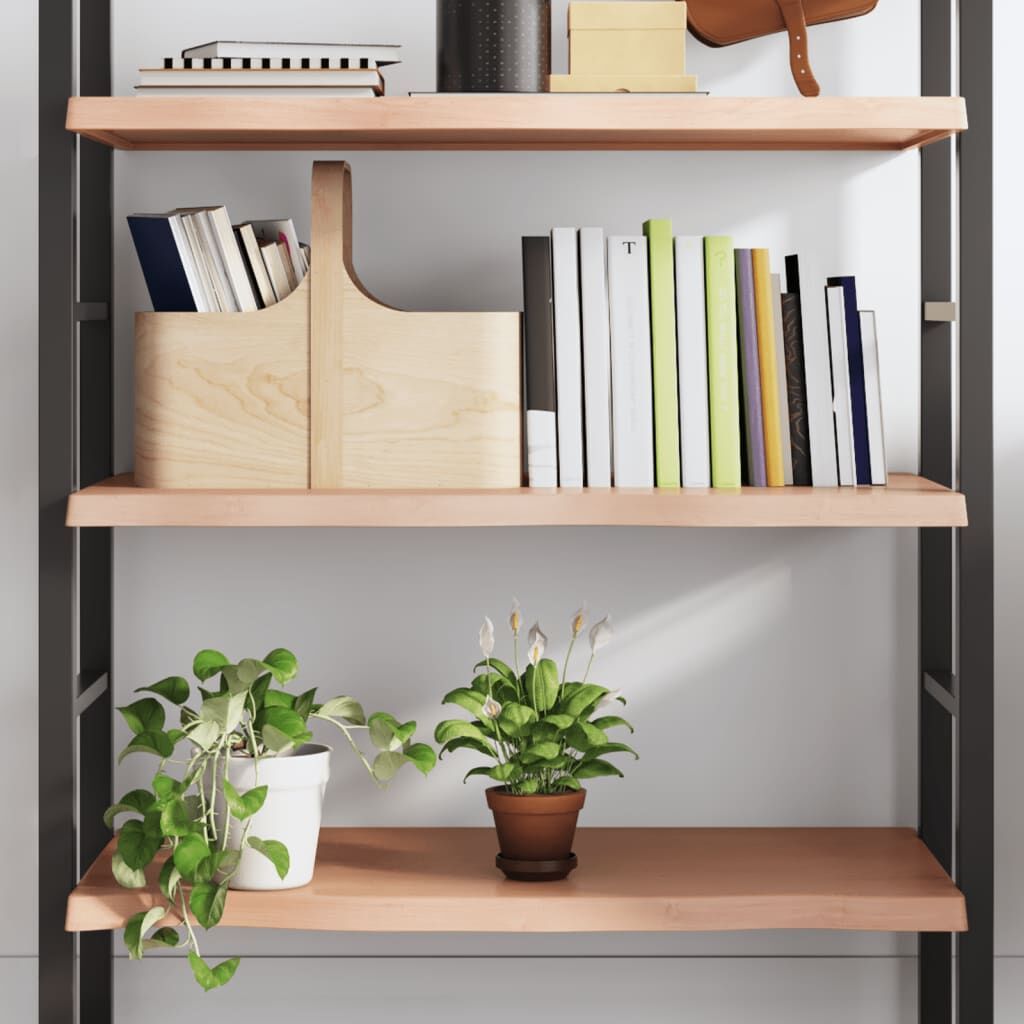 Wall Shelf Light Brown 80x60x(2-4) cm Treated Solid Wood Oak Wall Shelf Light Brown 80x60x(2-4) cm Treated Solid Wood Oak