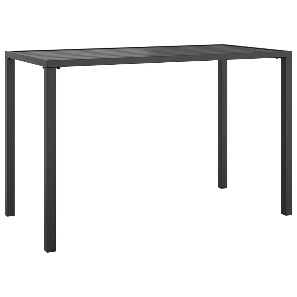 Garden Dining Table Anthracite 110x54x70 cm Steel Garden Dining Table Anthracite 110x54x70 cm Steel