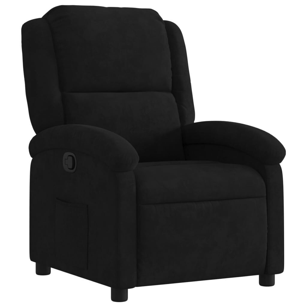 Recliner Chair Black Velvet Recliner Chair Black Velvet