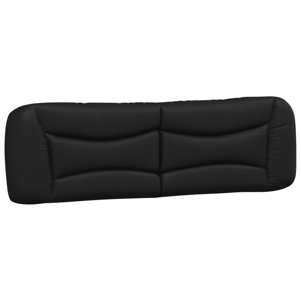 Headboard Cushion Black 180 cm Faux Leather Headboard Cushion Black 180 cm Faux Leather