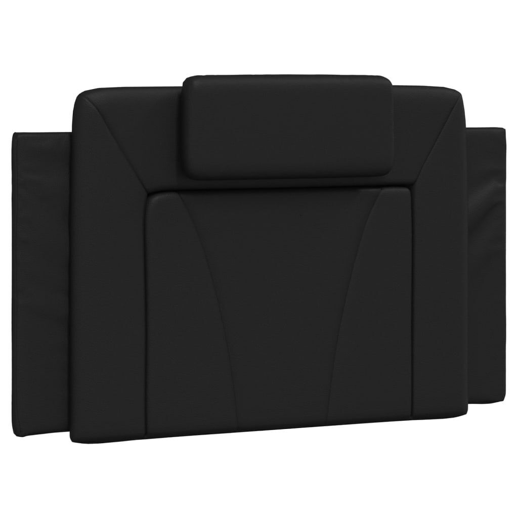 Headboard Cushion Black 90 cm Faux Leather Headboard Cushion Black 90 cm Faux Leather