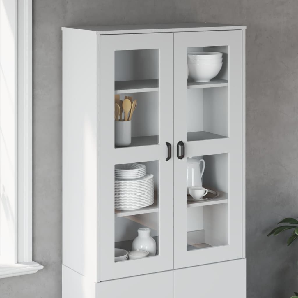 Top for Highboard VIKEN White Engineered Wood Top for Highboard VIKEN White Engineered Wood