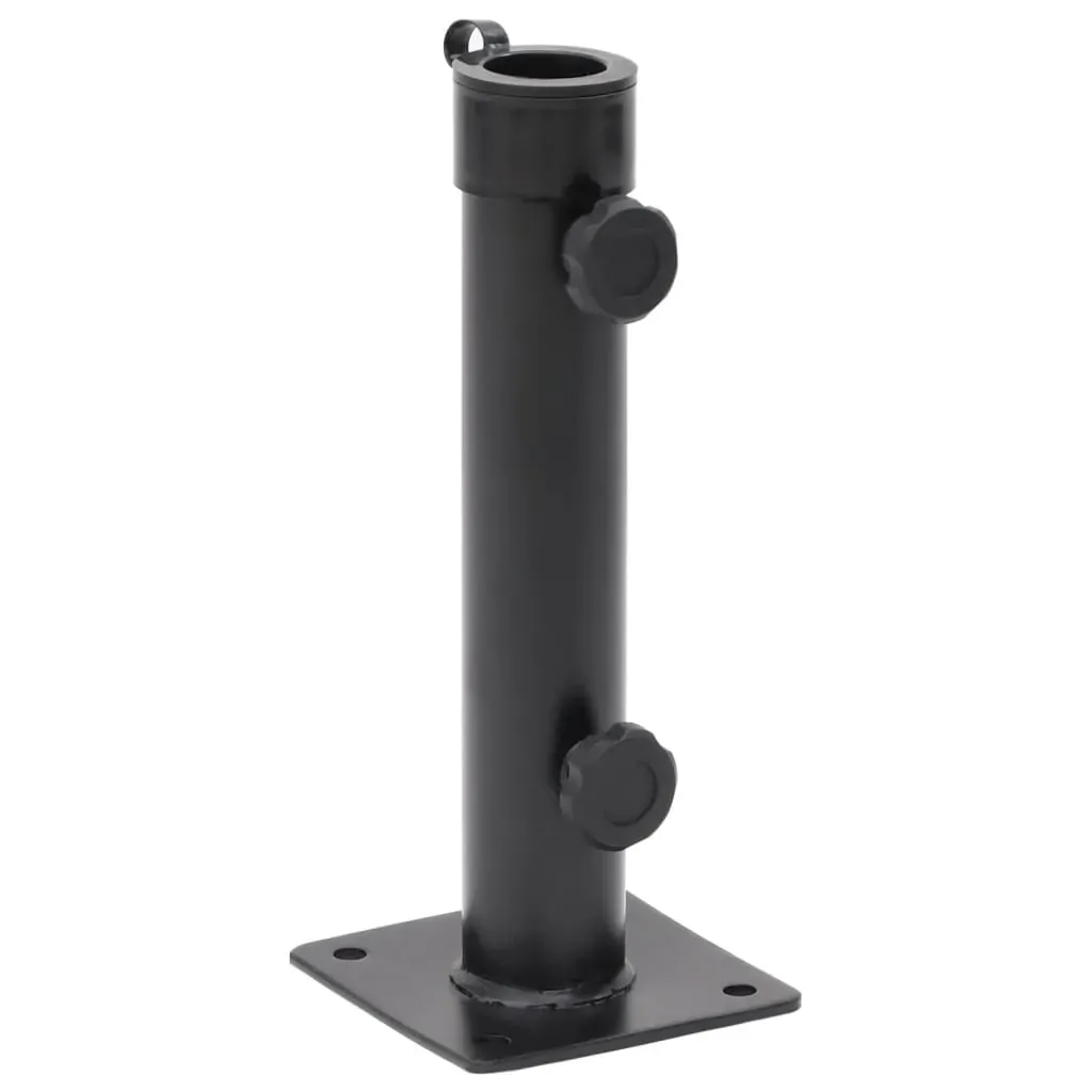 Parasol Base for Ø38/48 mm Pole Matt Black Steel Parasol Base for Ø38/48 mm Pole Matt Black Steel