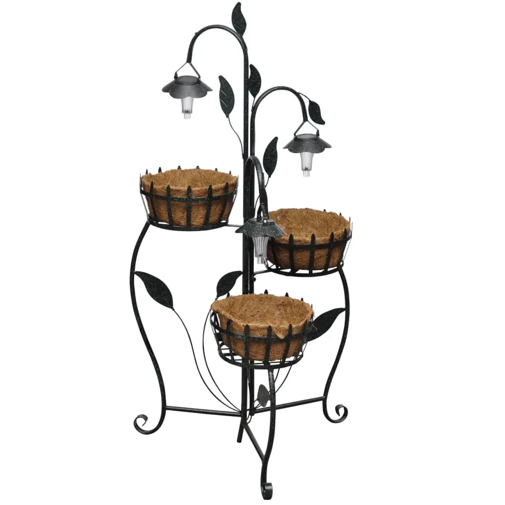Planter with 3 Baskets Planter with 3 Baskets