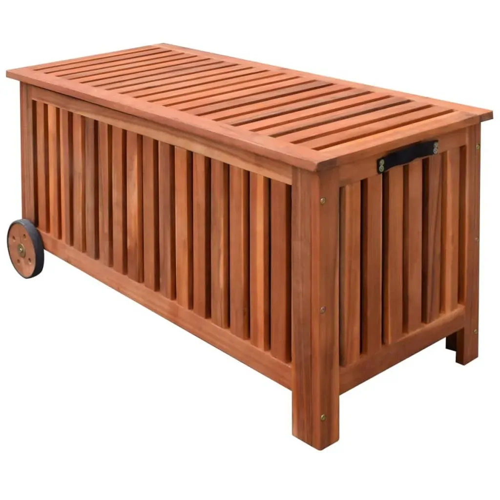 Garden Storage Box 118x52x58 cm Wood Garden Storage Box 118x52x58 cm Wood