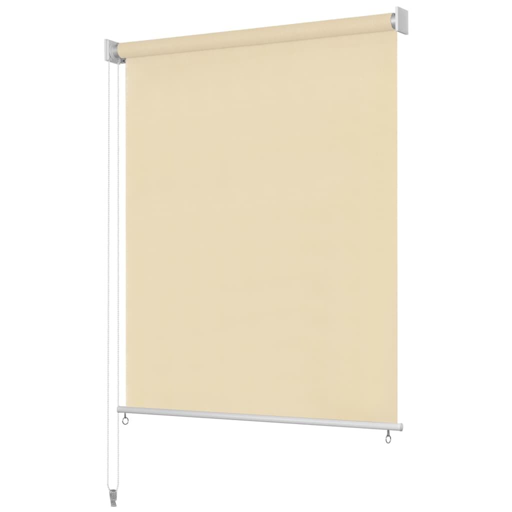 Outdoor Roller Blind 180x230 cm Cream Outdoor Roller Blind 180x230 cm Cream