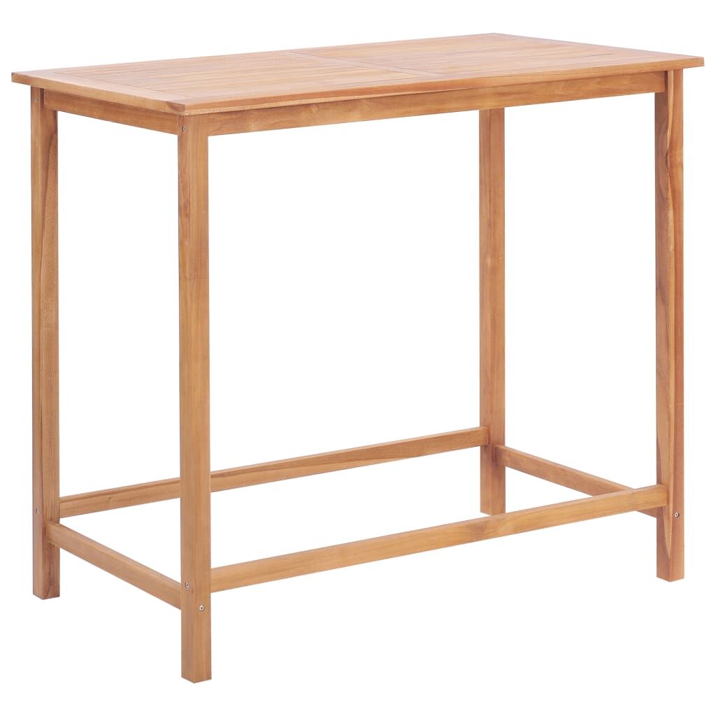 Garden Bar Table 120x65x110 cm Solid Teak Wood Garden Bar Table 120x65x110 cm Solid Teak Wood
