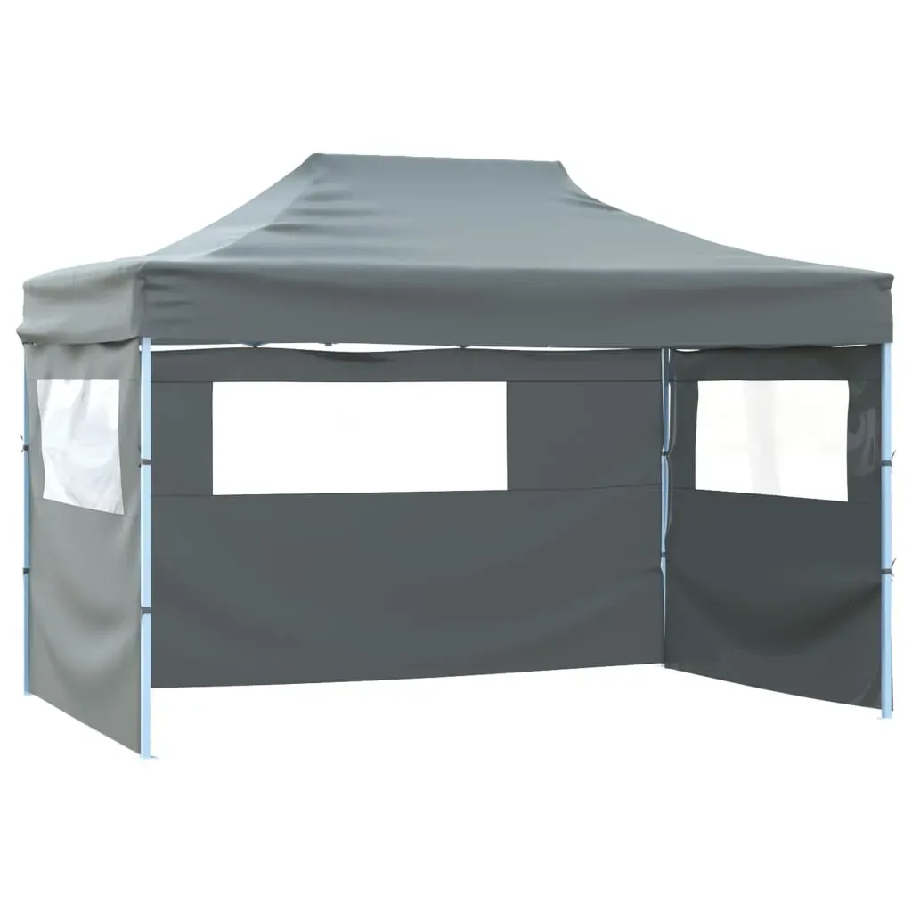 Foldable Tent with 3 Walls 431x291x315 cm Anthracite Foldable Tent with 3 Walls 431x291x315 cm Anthracite