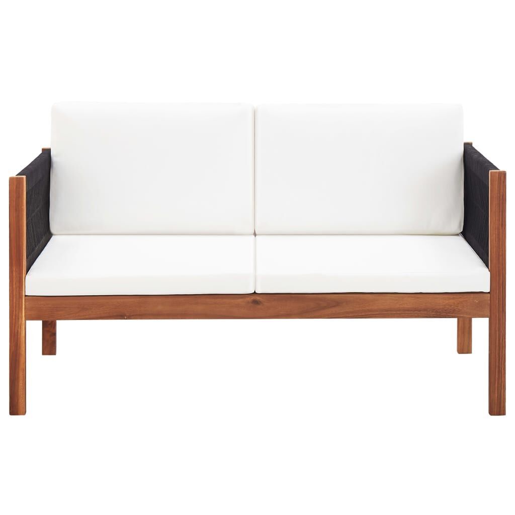 Garden Sofa 2-Seater Solid Acacia Wood Garden Sofa 2-Seater Solid Acacia Wood