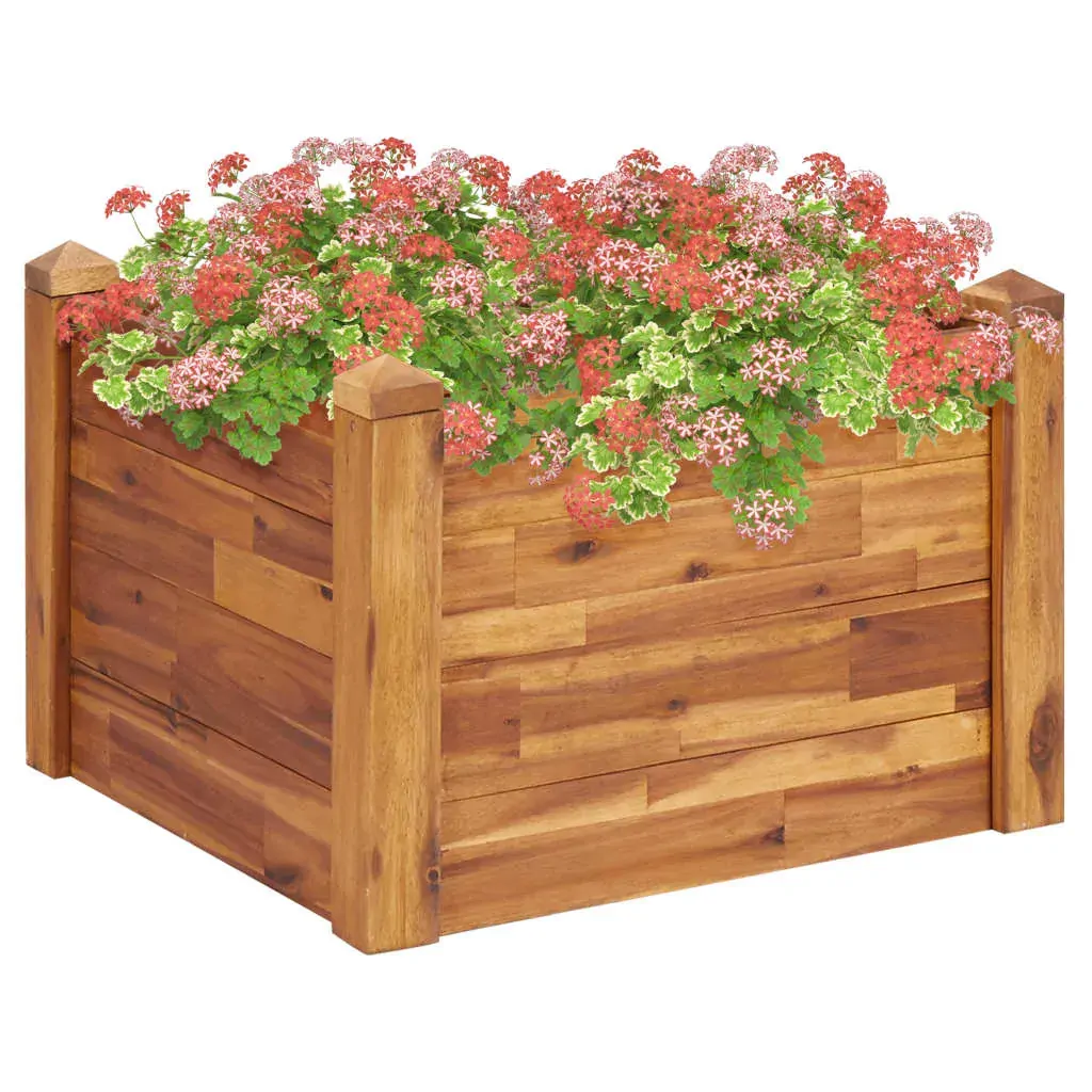 Garden Raised Bed 60x60x44 cm Solid Acacia Wood Garden Raised Bed 60x60x44 cm Solid Acacia Wood