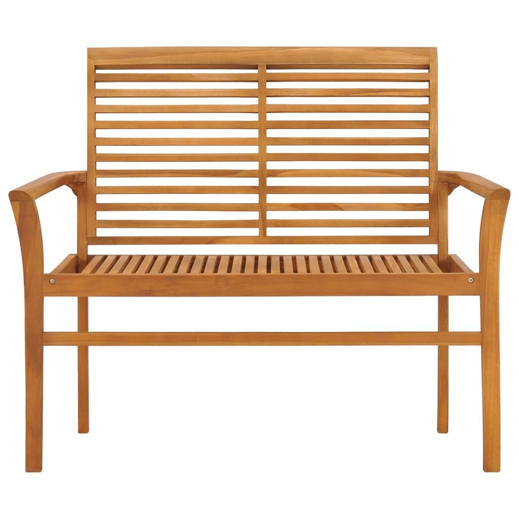 Garden Bench 112 cm Solid Teak Wood Garden Bench 112 cm Solid Teak Wood