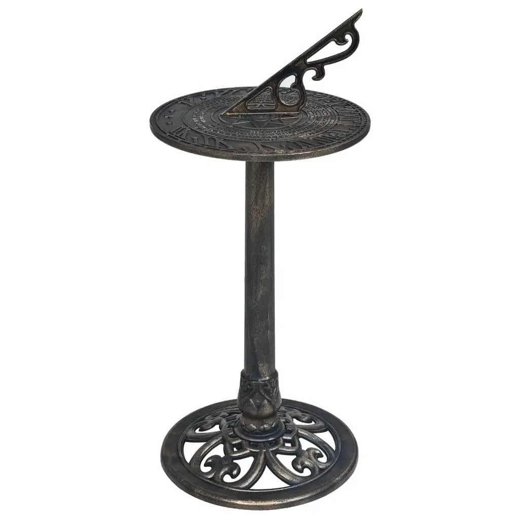 Sundial Bronze 35.5x82 cm Plastic Sundial Bronze 35.5x82 cm Plastic