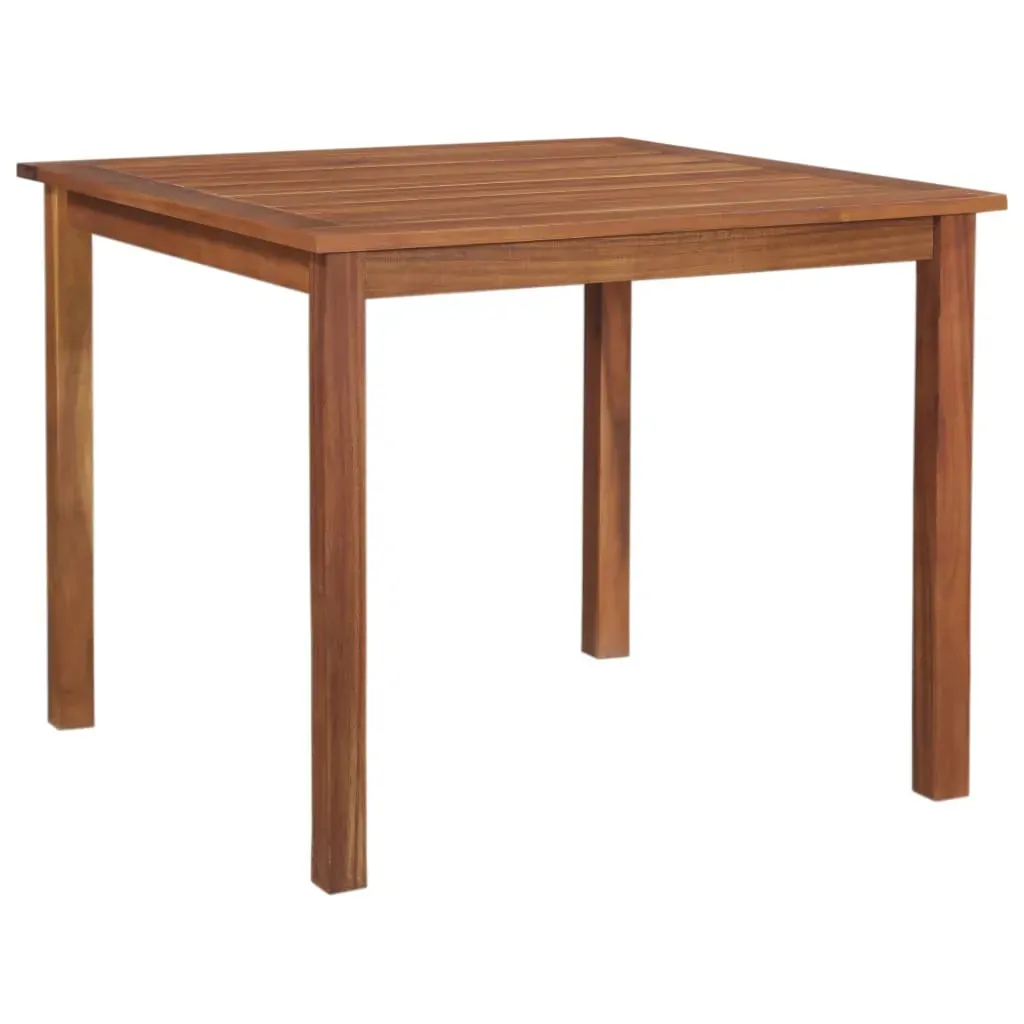 Garden Table 85x85x74 cm Solid Acacia Wood Garden Table 85x85x74 cm Solid Acacia Wood