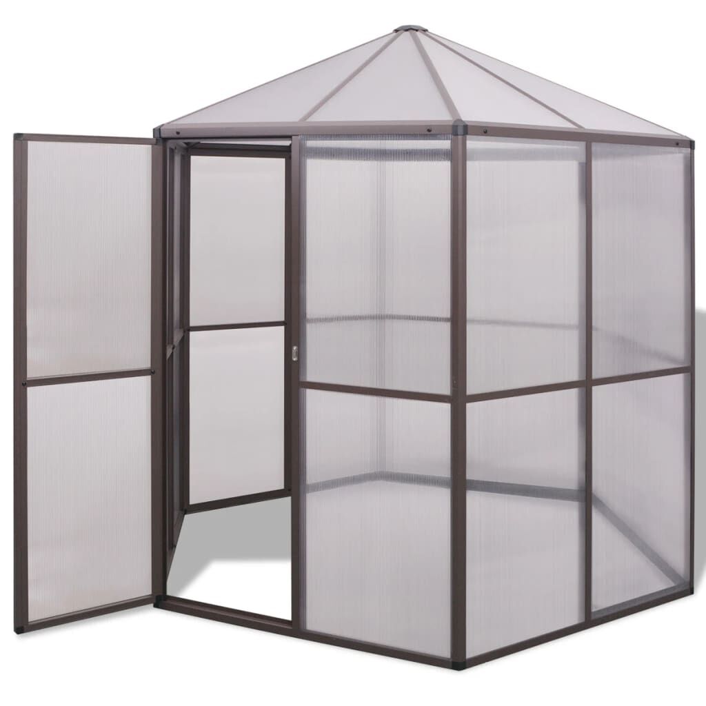 Greenhouse Aluminium 240x211x232 cm Greenhouse Aluminium 240x211x232 cm