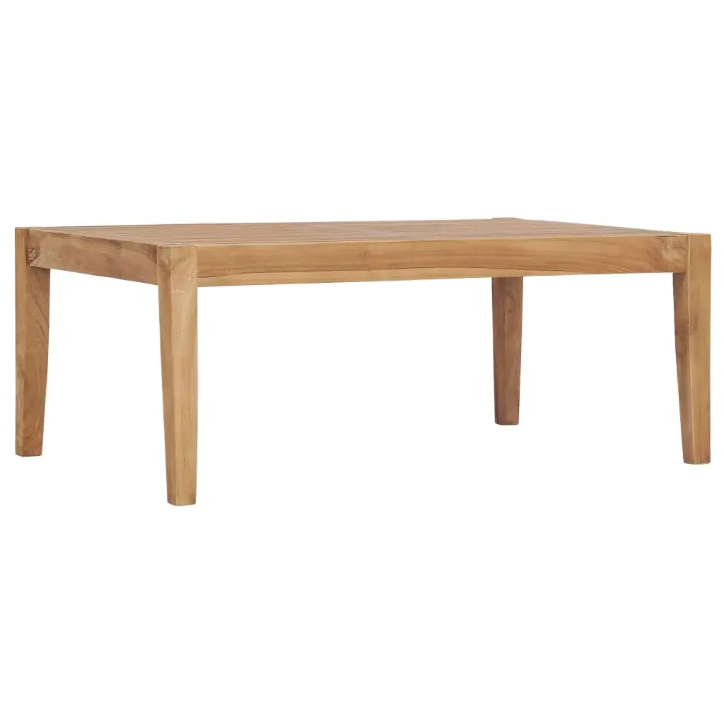 Garden Table 90.5x55.5x30.5 cm Solid Teak Wood Garden Table 90.5x55.5x30.5 cm Solid Teak Wood