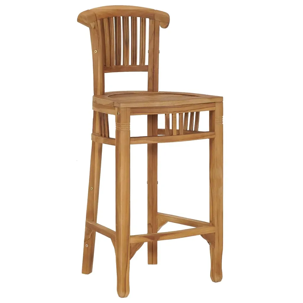 Bar Stool Solid Teak Wood Bar Stool Solid Teak Wood