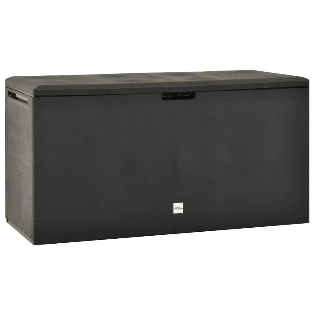 Garden Storage Box Anthracite 114x47x60 cm Garden Storage Box Anthracite 114x47x60 cm